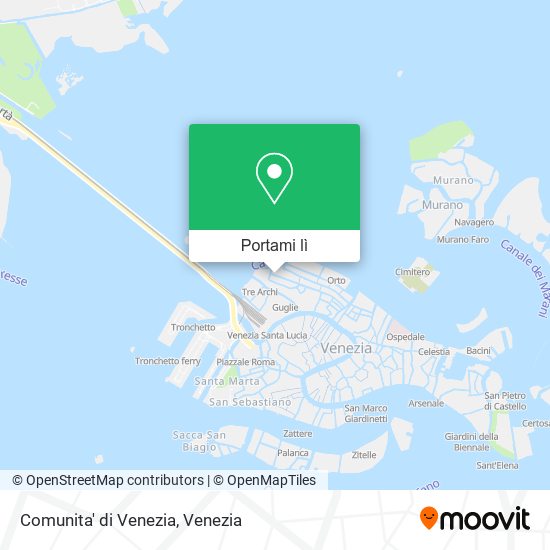 Mappa Comunita' di Venezia