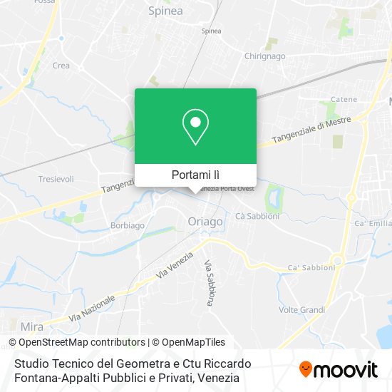 Mappa Studio Tecnico del Geometra e Ctu Riccardo Fontana-Appalti Pubblici e Privati