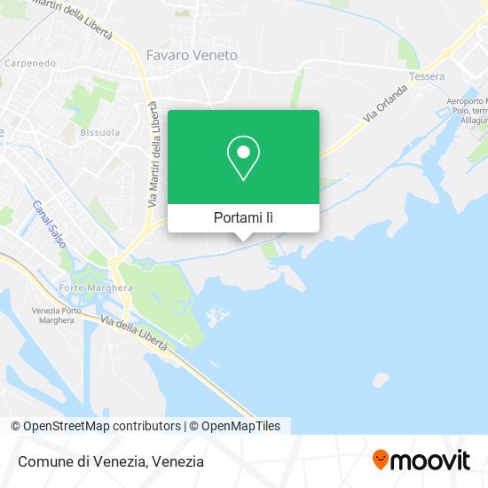 Mappa Comune di Venezia