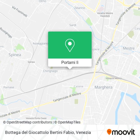 Mappa Bottega del Giocattolo Bertini Fabio