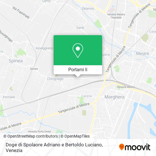 Mappa Doge di Spolaore Adriano e Bertoldo Luciano