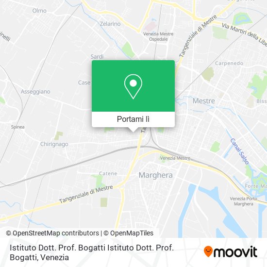 Mappa Istituto Dott. Prof. Bogatti Istituto Dott. Prof. Bogatti