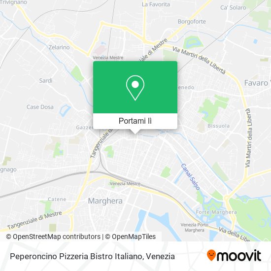 Mappa Peperoncino Pizzeria Bistro Italiano