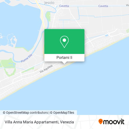 Mappa Villa Anna Maria Appartamenti