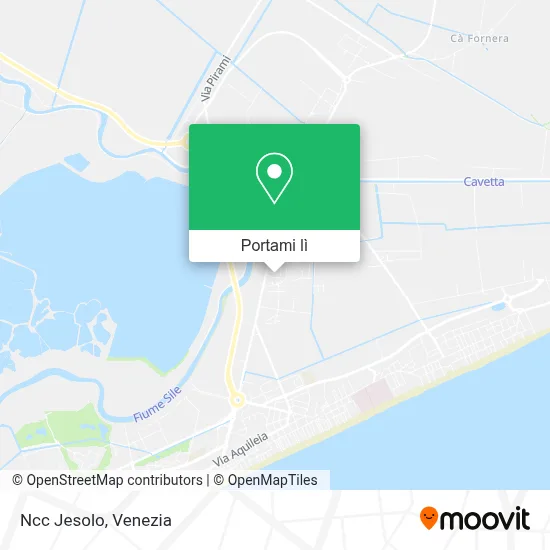 Mappa Ncc Jesolo
