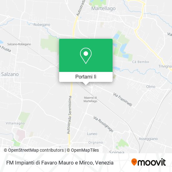 Mappa FM Impianti di Favaro Mauro e Mirco