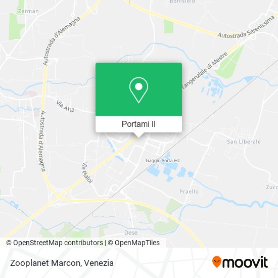 Mappa Zooplanet Marcon