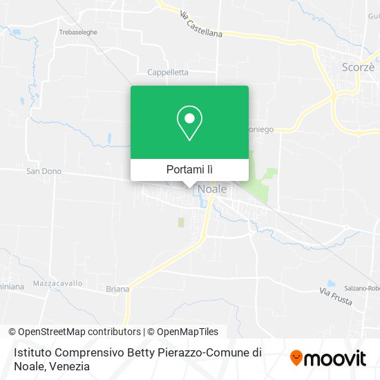 Mappa Istituto Comprensivo Betty Pierazzo-Comune di Noale