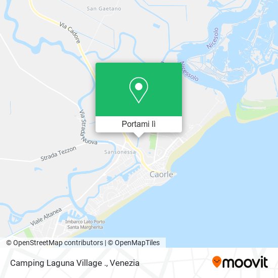 Mappa Camping Laguna Village .