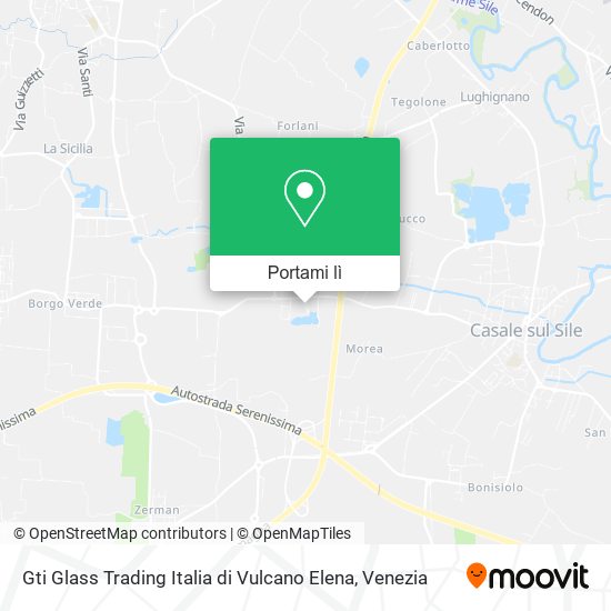 Mappa Gti Glass Trading Italia di Vulcano Elena