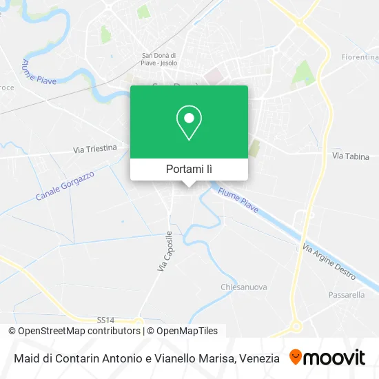 Mappa Maid di Contarin Antonio e Vianello Marisa