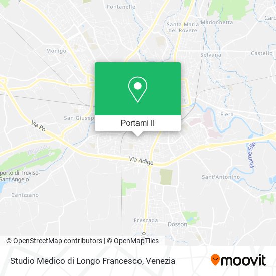 Mappa Studio Medico di Longo Francesco