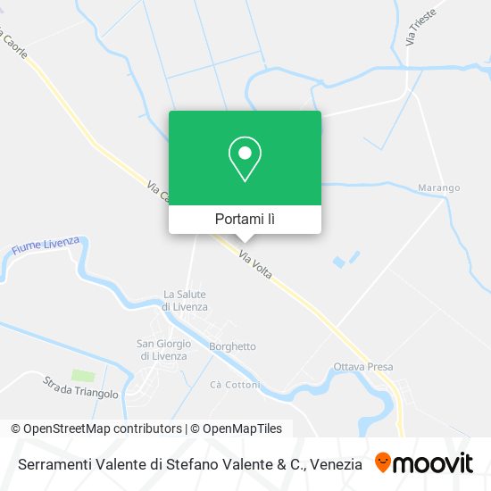 Mappa Serramenti Valente di Stefano Valente & C.
