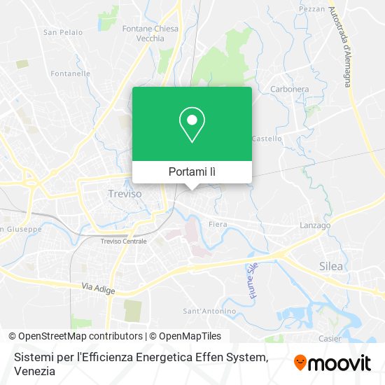 Mappa Sistemi per l'Efficienza Energetica Effen System