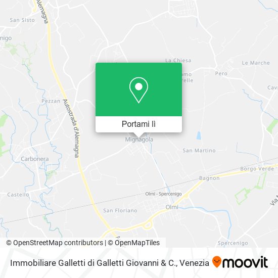 Mappa Immobiliare Galletti di Galletti Giovanni & C.