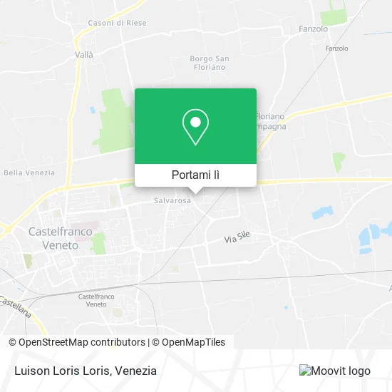 Mappa Luison Loris Loris