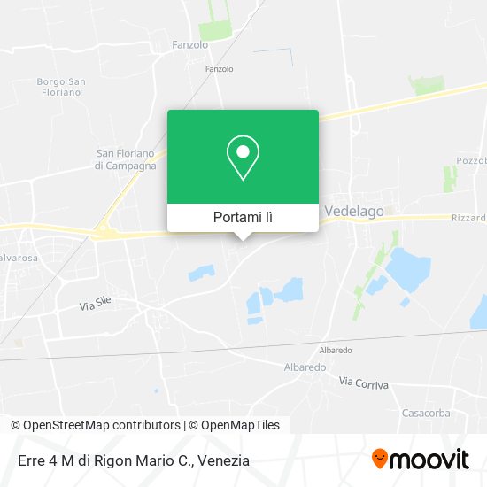 Mappa Erre 4 M di Rigon Mario C.