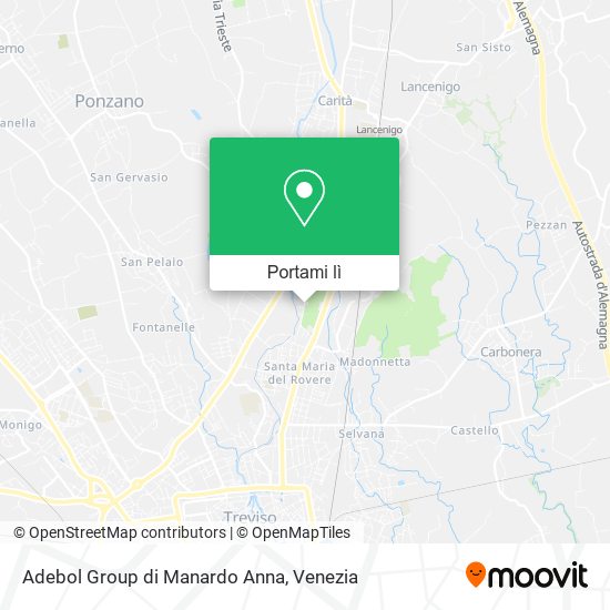 Mappa Adebol Group di Manardo Anna