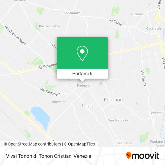 Mappa Vivai Tonon di Tonon Cristian