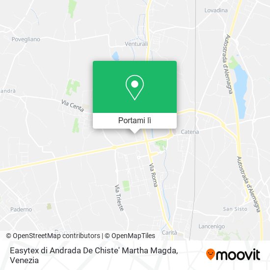 Mappa Easytex di Andrada De Chiste' Martha Magda