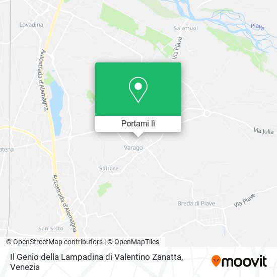 Mappa Il Genio della Lampadina di Valentino Zanatta