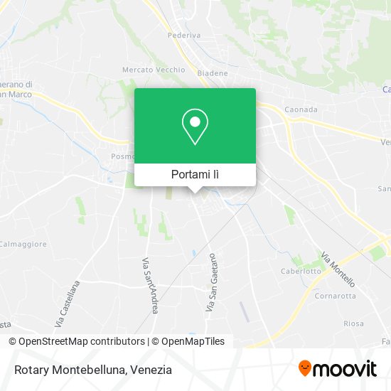 Mappa Rotary Montebelluna