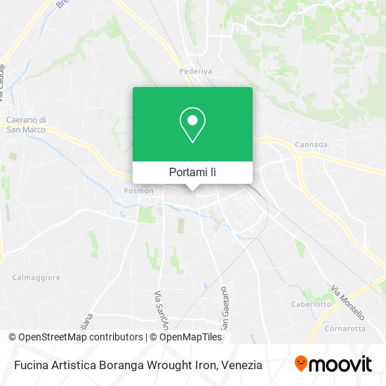 Mappa Fucina Artistica Boranga Wrought Iron