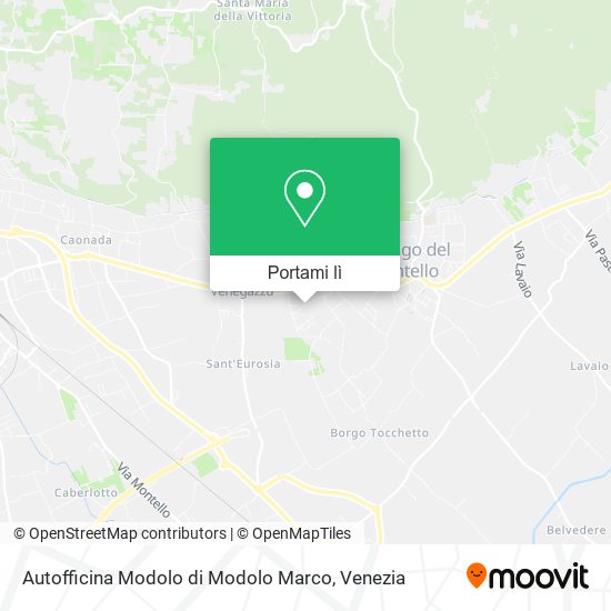 Mappa Autofficina Modolo di Modolo Marco