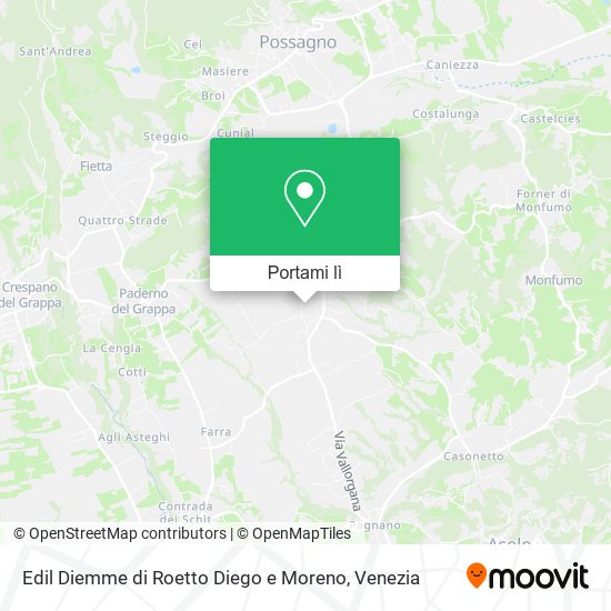 Mappa Edil Diemme di Roetto Diego e Moreno