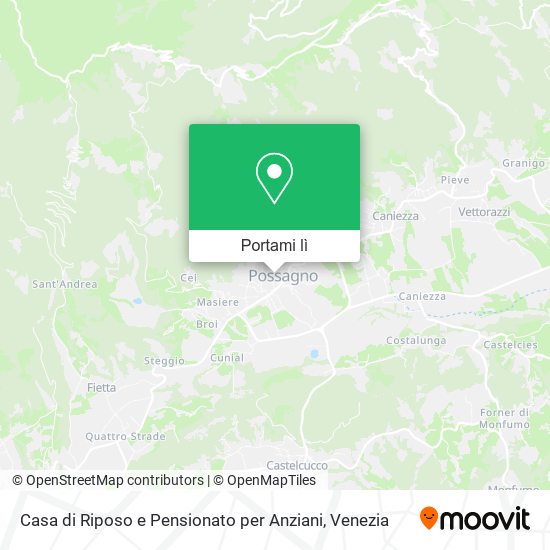 Mappa Casa di Riposo e Pensionato per Anziani