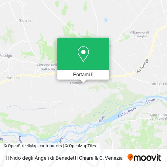 Mappa Il Nido degli Angeli di Benedetti Chiara & C