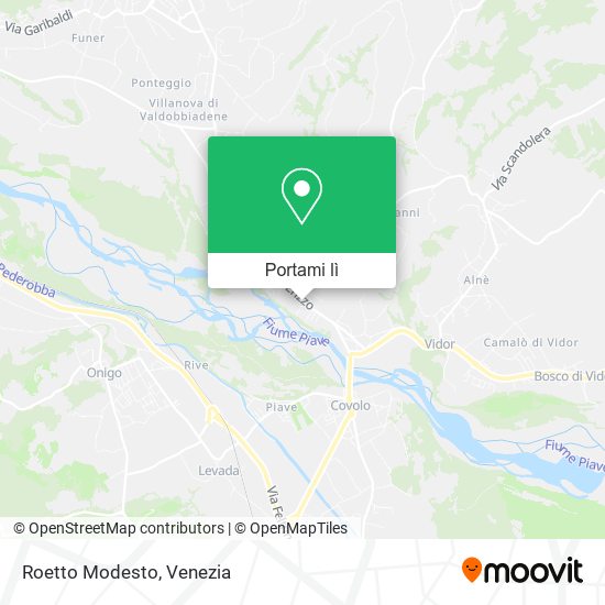 Mappa Roetto Modesto