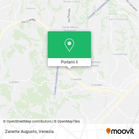 Mappa Zanette Augusto