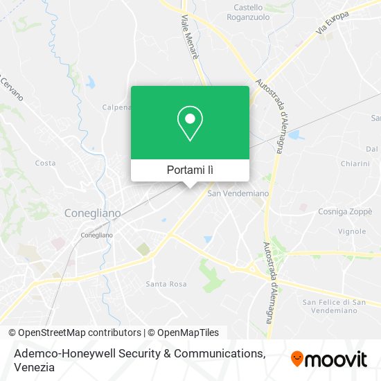 Mappa Ademco-Honeywell Security & Communications