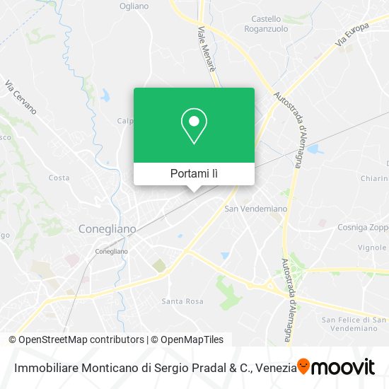 Mappa Immobiliare Monticano di Sergio Pradal & C.