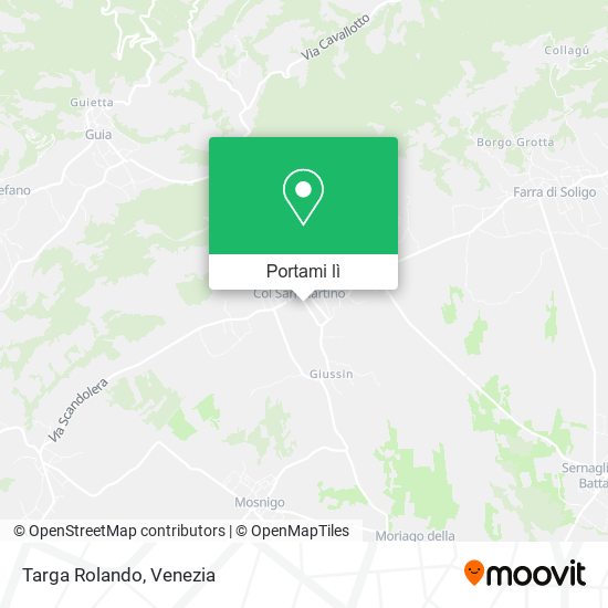 Mappa Targa Rolando