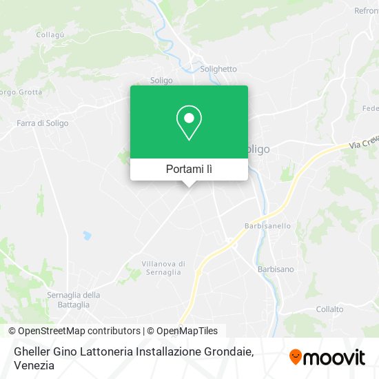 Mappa Gheller Gino Lattoneria Installazione Grondaie