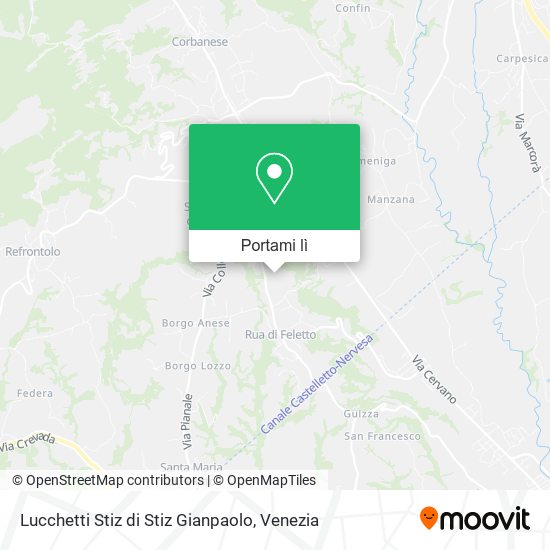 Mappa Lucchetti Stiz di Stiz Gianpaolo