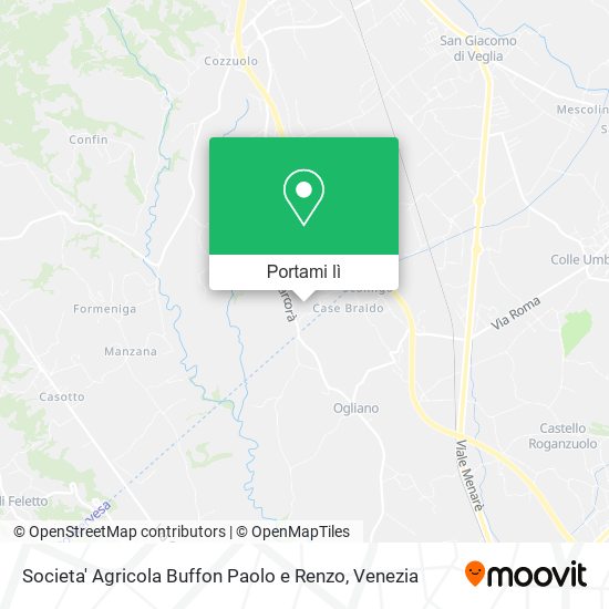 Mappa Societa' Agricola Buffon Paolo e Renzo