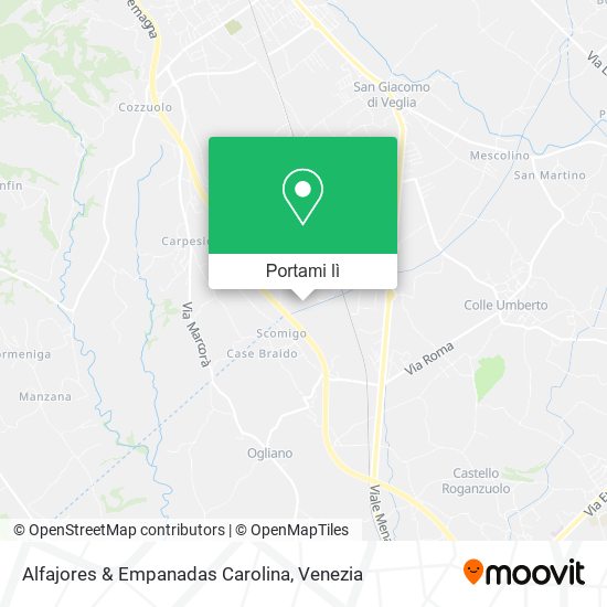 Mappa Alfajores & Empanadas Carolina