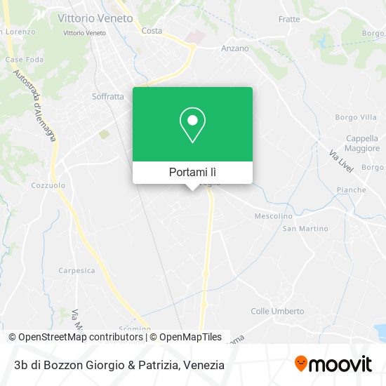 Mappa 3b di Bozzon Giorgio & Patrizia