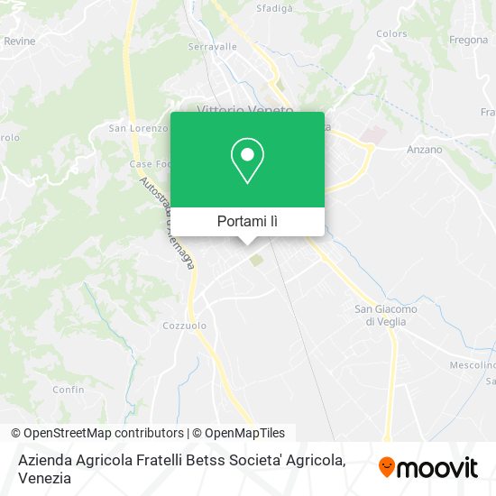 Mappa Azienda Agricola Fratelli Betss Societa' Agricola