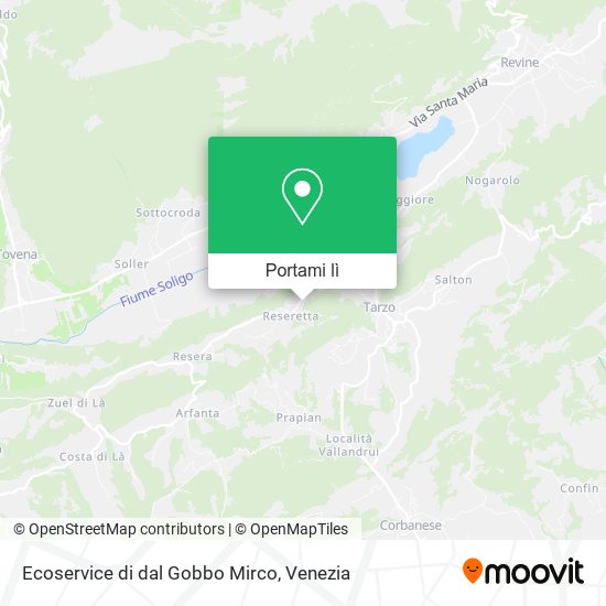 Mappa Ecoservice di dal Gobbo Mirco