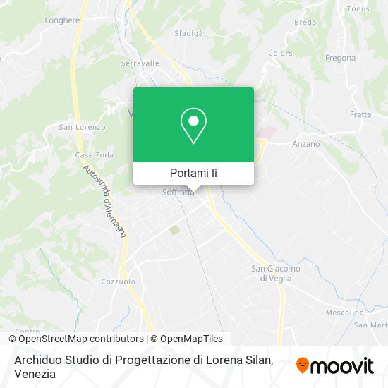 Mappa Archiduo Studio di Progettazione di Lorena Silan