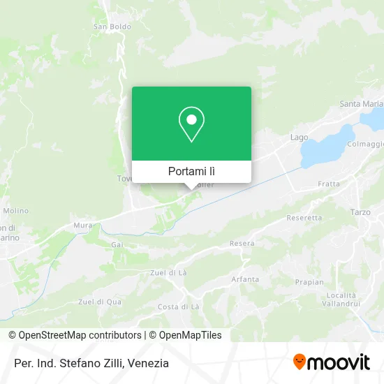 Mappa Per. Ind. Stefano Zilli