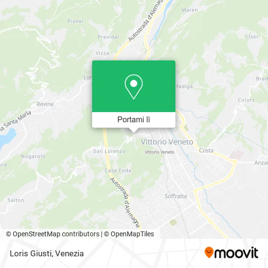 Mappa Loris Giusti