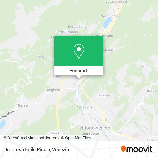 Mappa Impresa Edile Piccin