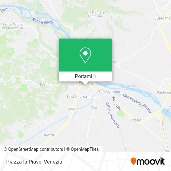 Mappa Piazza la Piave