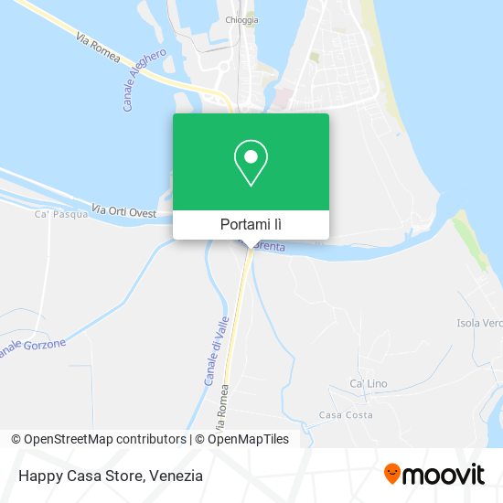 Mappa Happy Casa Store