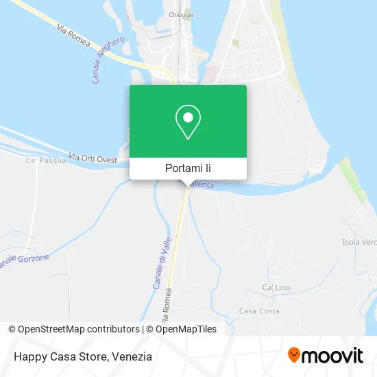 Mappa Happy Casa Store